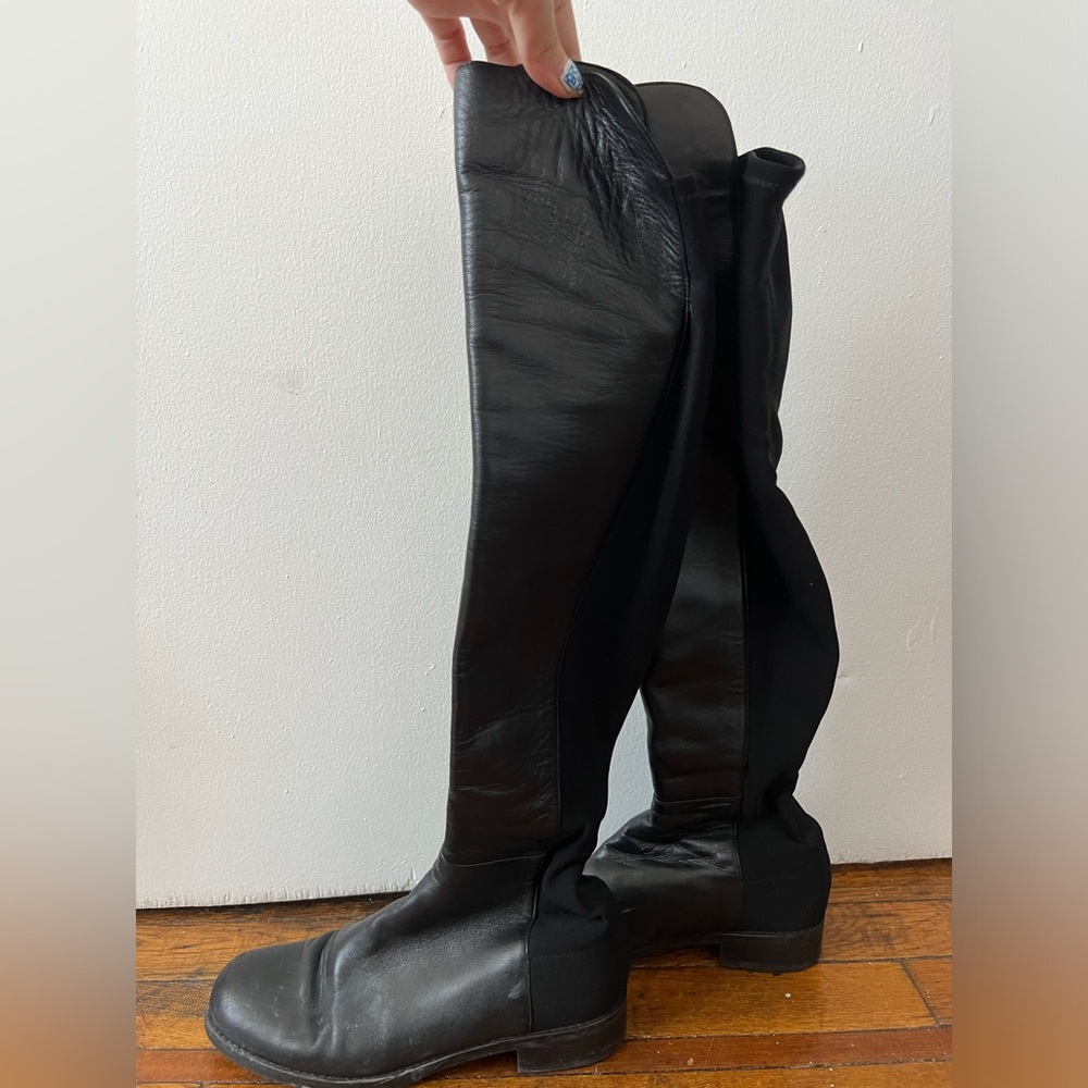 Stuart weitzman leather over the knee boots